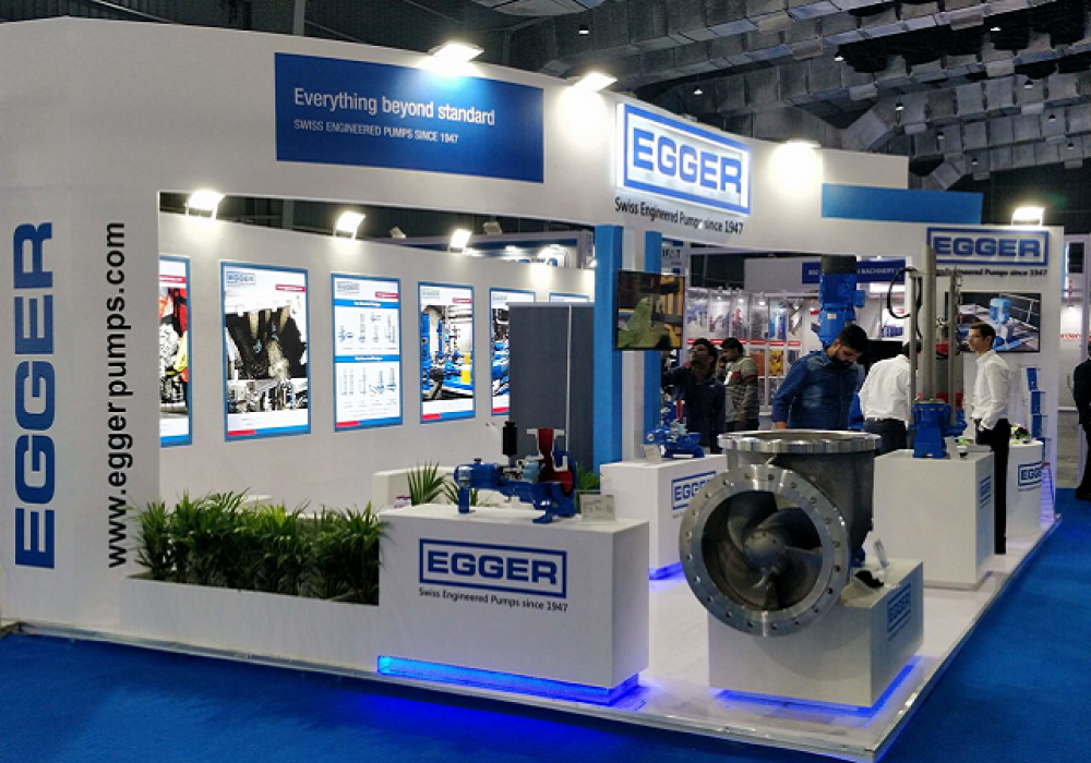 Egger Pumpen auf der IFAT India in Mumbai - WAiSCH