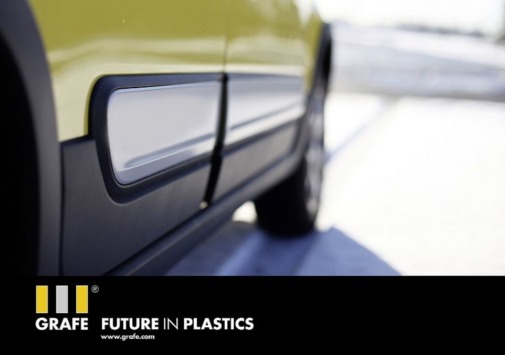 GRAFE Advanced Polymers GmbH: Zykluszeitoptimierung, Oberflächenverbesserung und Optimierung der Bauteilmechanik - GRAFE entwickelt Masterbatch zum Modifizieren von Konstruktions- und Exterieur-Bauteilen - WAiSCH