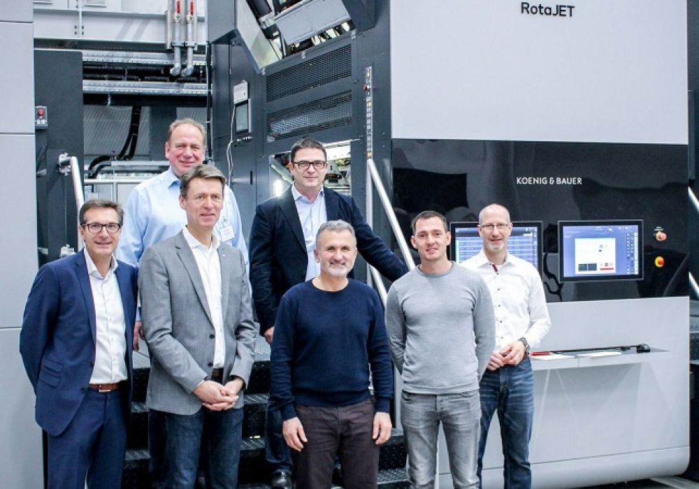 Koenig & Bauer verkauft fünfte RotaJET für Dekorbereich - WAiSCH