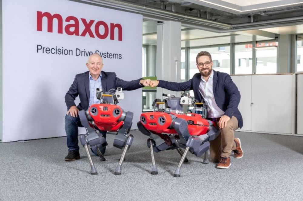 maxon und ANYbotics: Gehen eine strategische Partnerschaft ein - WAiSCH